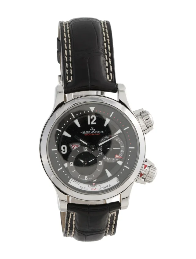 Jaeger-LeCoultre Master Compressor Geographic Watch in multicolor Leather from The RealReal