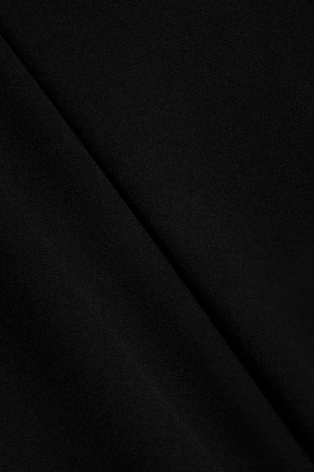 Carolina Herrera Asymmetric Crepe Top in Black, photo 4 of 4 from THE OUTNET