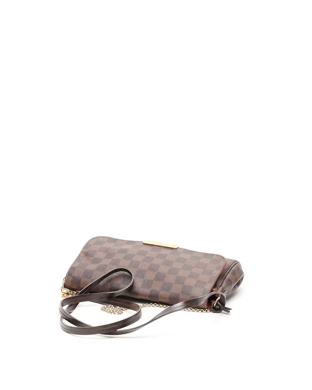 Louis Vuitton Damier Ebene Favorite MM Bag in Brown Denim from A Retro Tale, photo 5 of 10