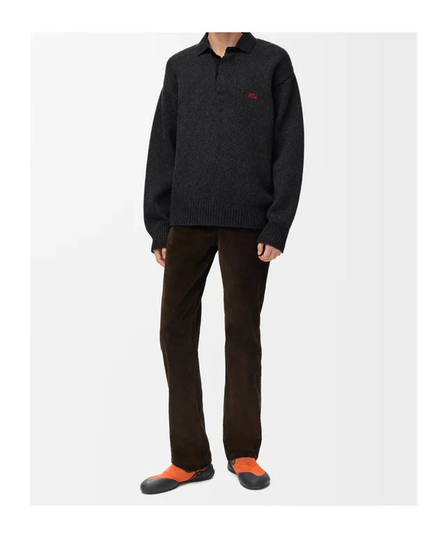 Loewe Mid Waist Straight Leg Trousers, photo 6 of 6 from SENSER