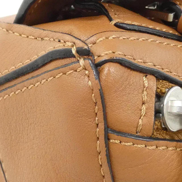 Loewe Puzzle Small Calf Shoulder Bag in Brown Calfskin from LuxUness, photo 5 of 9