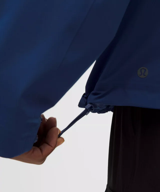 lululemon Stretch Glyde Waterproof Jacket in Clubhouse Blue, photo 7 of 10 from lululemon