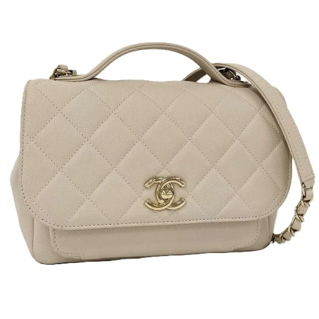 Chanel Shoulder Bag Quilted in Leather from The Reluxe