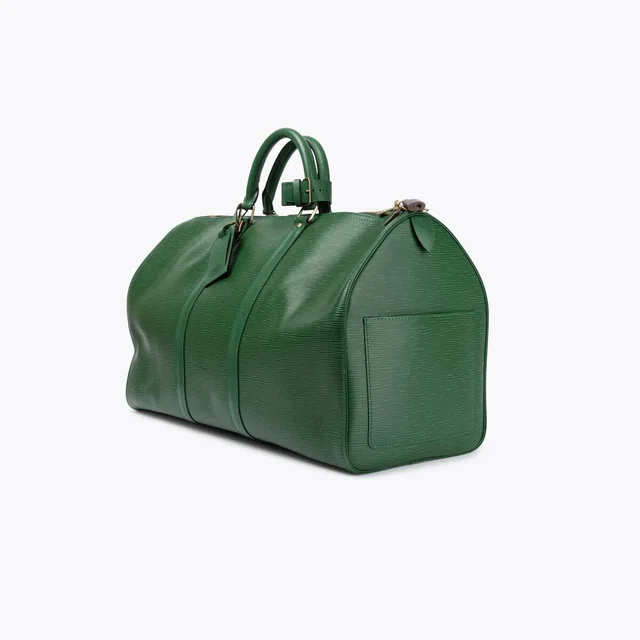 Louis Vuitton Epi Keepall 50 Weekend Bag in Suede from A Retro Tale, photo 2 of 2