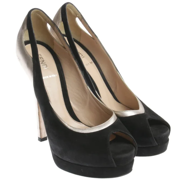 Fendi Peeptoes EUR 37 Schwarz from Buddy And Selly