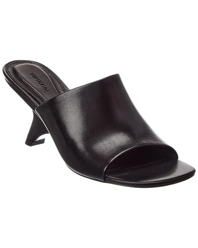 SIMKHAI Shadow Mule Leather Sandal, image 1 of 1 from Rue La La
