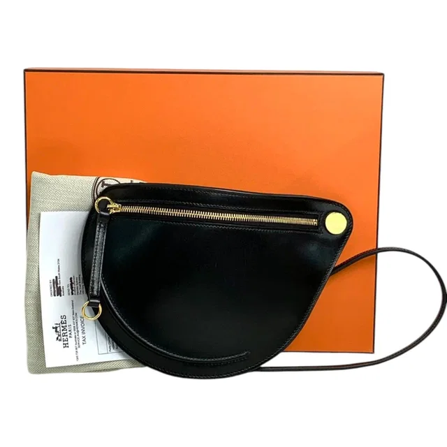 Hermès Petit Course Black Bag in Black from Luxury Promise