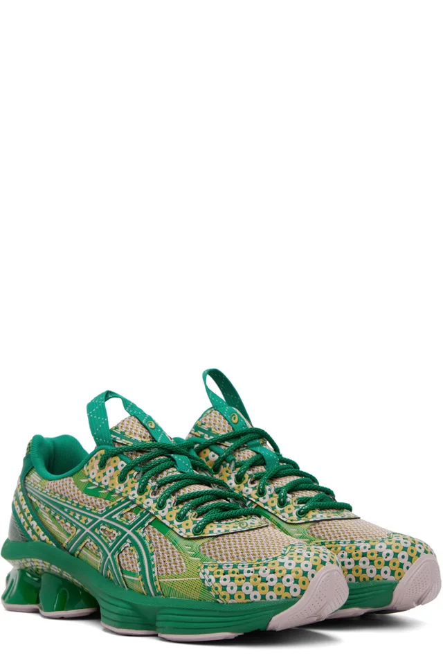 ASICS Green Kiko Kostadinov Edition US7-S Gel-Kinetic Fluent Sneakers, photo 4 of 5 from SSENSE