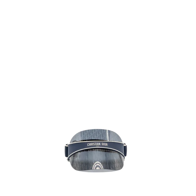 DiorClub V1U Visor Blue Dior Oblique in Blue from EMIER