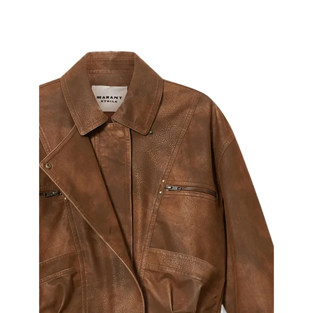 Isabel Marant Étoile Belma Gc Zip-Front Jacket, photo 2 of 8 from SENSER