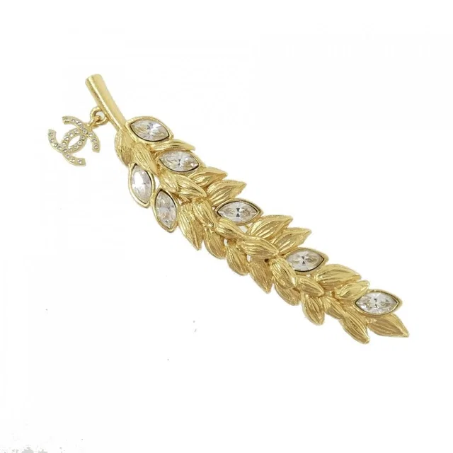 Chanel Brooch Gold in Gold from The Reluxe