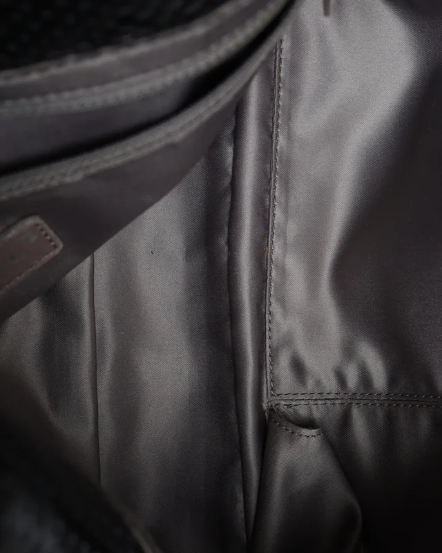 Chanel Classic Perforated Drill Flap Bag in Satin from A Retro Tale, photo 8 of 9