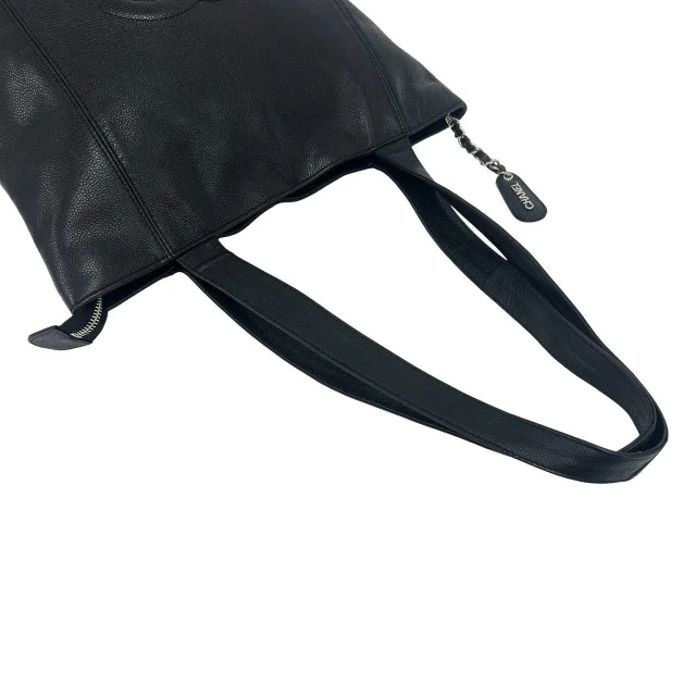 Chanel Tote Bag in Black Caviar leather from LuxUness, photo 4 of 10
