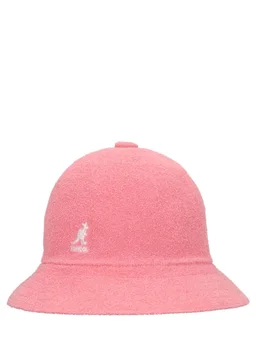 Kangol Wide brim bucket hat in 55% Acrylic, 25% Polyester, 100% Nylon, photo 2 of 6 from LUISAVIAROMA