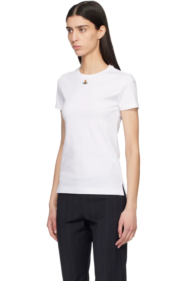 Vivienne Westwood White Orb Peru T-shirt, photo 4 of 5 from SSENSE