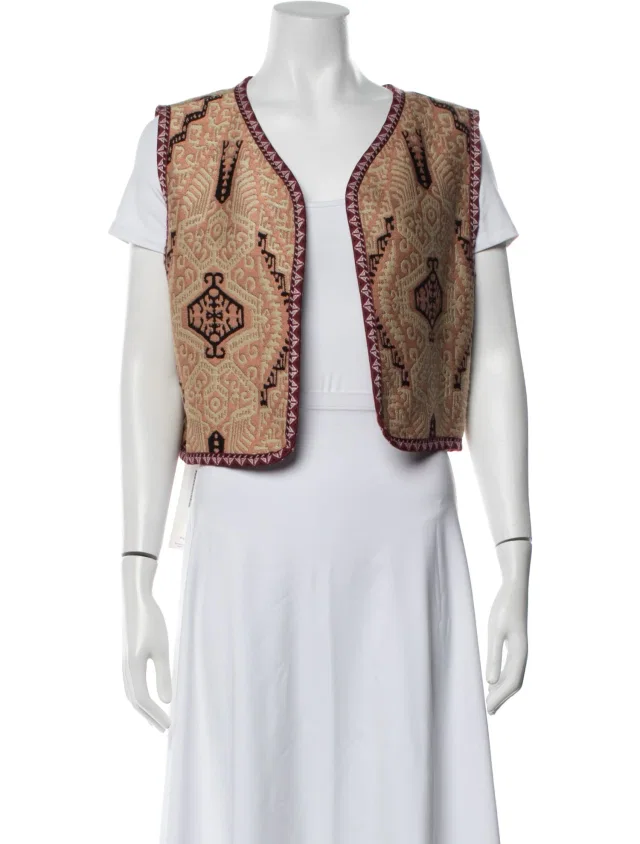 Etro Patterned Vest in Multicolor from The RealReal