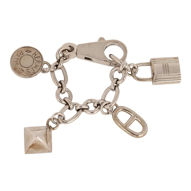 Hermès Amulette Olga Cadena Bag Charm Palladium Hardware from Madison Avenue Couture, photo 2 of 2