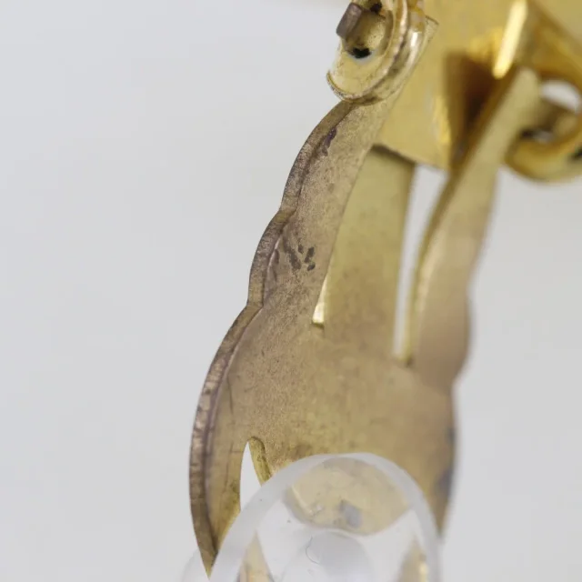 Chanel Plated Earrings in Gold Gold-plated metal from LuxUness, photo 5 of 7