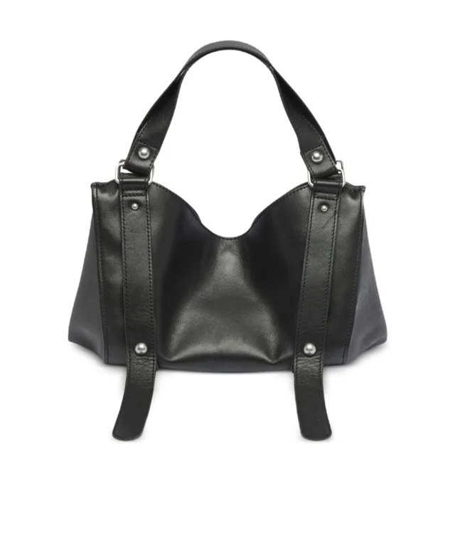 Diesel D-One-Small top-handle bag in treated leather, photo 2 of 5 from SENSER