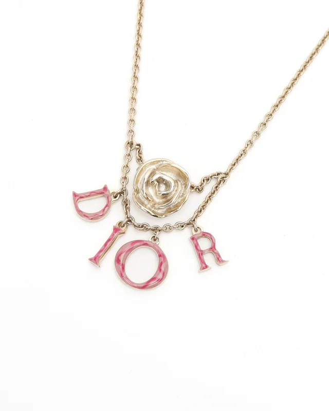 Dior Charm Flower Necklace from A Retro Tale, photo 4 of 5