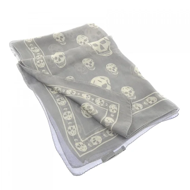 Alexander McQueen Stole, Shawl in Gray type from KOMEHYO