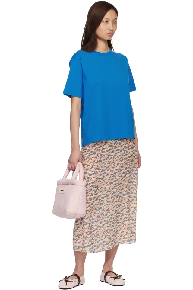 Marni Pink Puff East/West Tote, photo 4 of 4 from SSENSE