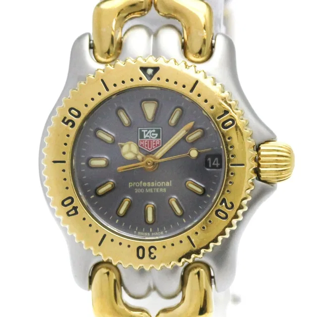 TAG Heuer Sel Professional 200m Gold Plated Steel Ladies Watch S95.208 Polished in gray from Grailed