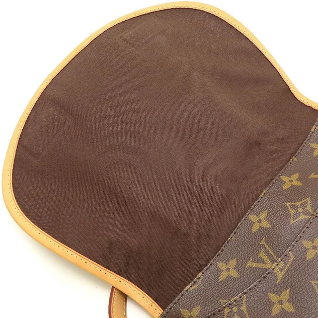 Louis Vuitton Menilmontant Monogram Shoulder Bag in Brown Canvas from LuxUness, photo 8 of 9