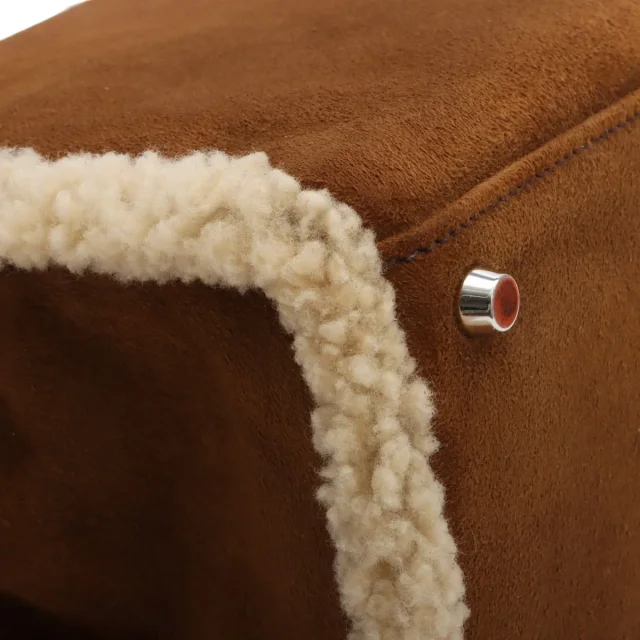 Hermès 2005 Kelly Pullche 35 Marron in Brown Leather from VINTAGE QOO TOKYO, photo 9 of 19