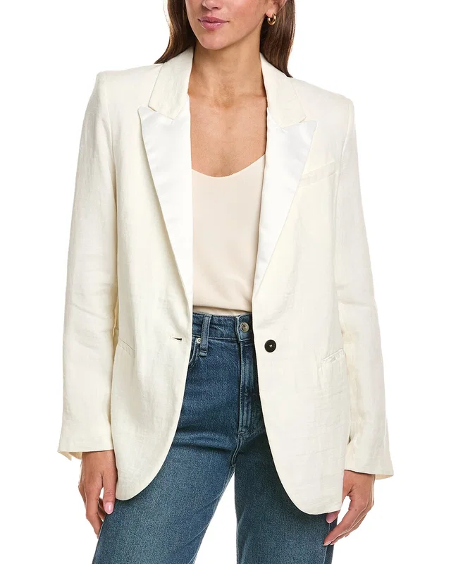 forte_forte Linen Jacket, image 1 of 1 from Rue La La