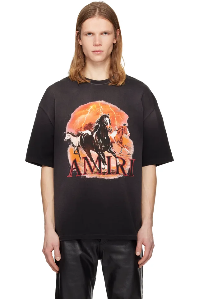 Black Plains Oversized T-shirt, image 1 of 1 from SSENSE