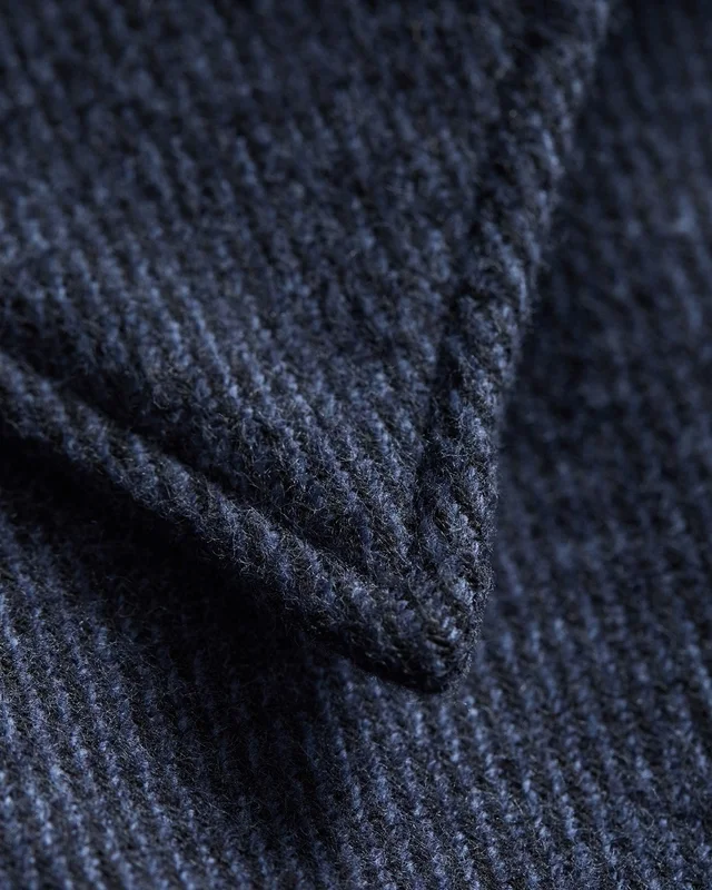 Theory Weekend Shirt in Cotton Flannel in NAVY MULTI, photo 14 of 14 from Theory