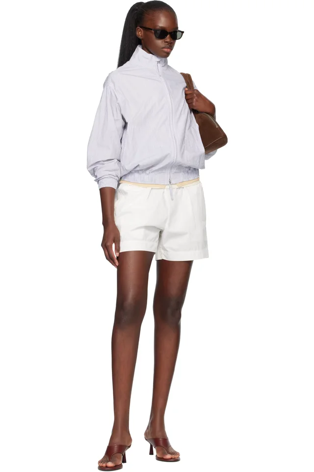 Nothing Written White Yaphi Shorts, photo 4 of 4 from SSENSE