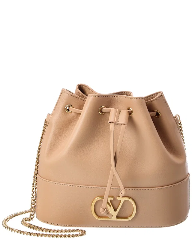 Valentino VLogo Leather Bucket Bag, image 1 of 1 from Rue La La
