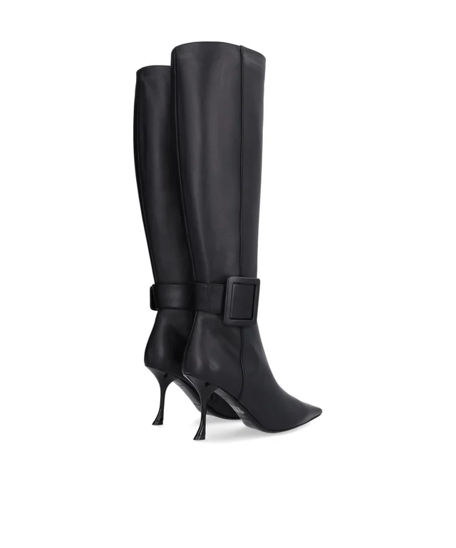 Roger Vivier Viv In The City Buckle Boots, photo 6 of 9 from SENSER