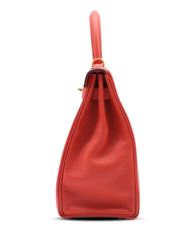 Hermès Kelly 32 Capucine GHW in Leather from Luxury Promise, photo 4 of 14