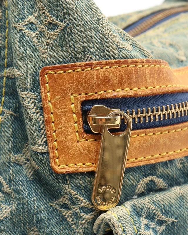 Louis Vuitton Monogram Denim Baggy PM Bag in Denim from A Retro Tale, photo 8 of 12