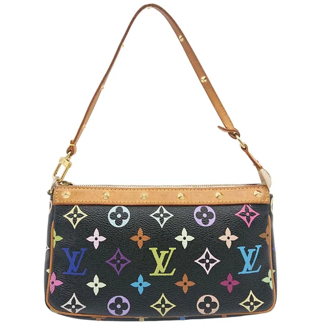 Louis Vuitton Multicolor Black Noir in Black Leather from The Reluxe