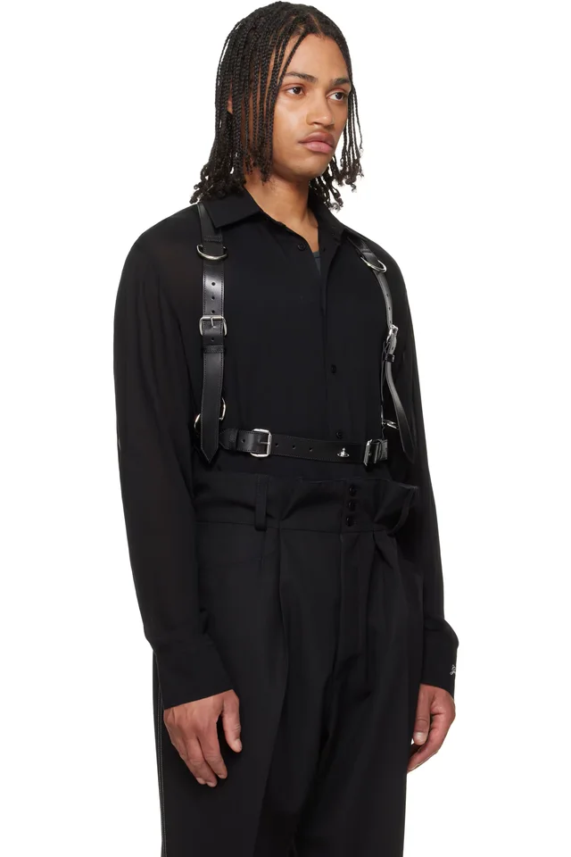 Vivienne Westwood Black Equestrian Harness, photo 2 of 4 from SSENSE