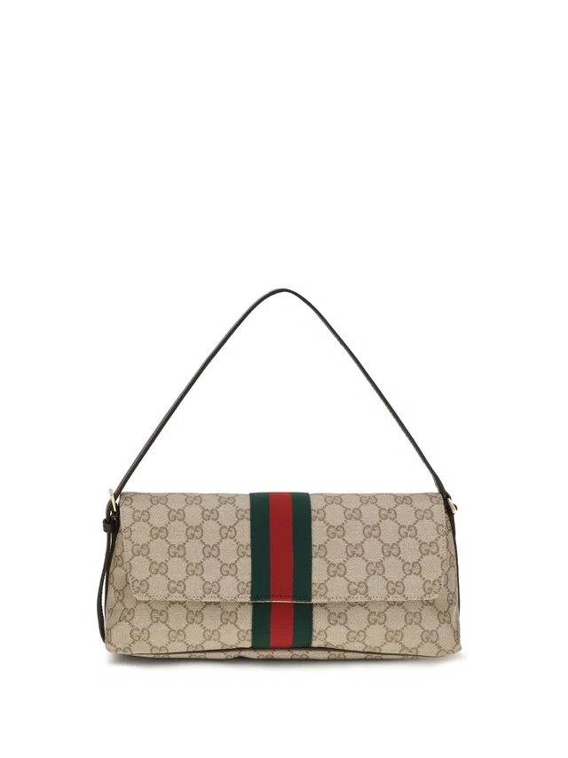 Gucci Madison Shoulder Bag — Brown Fabric in Brown Canvas from HEWI