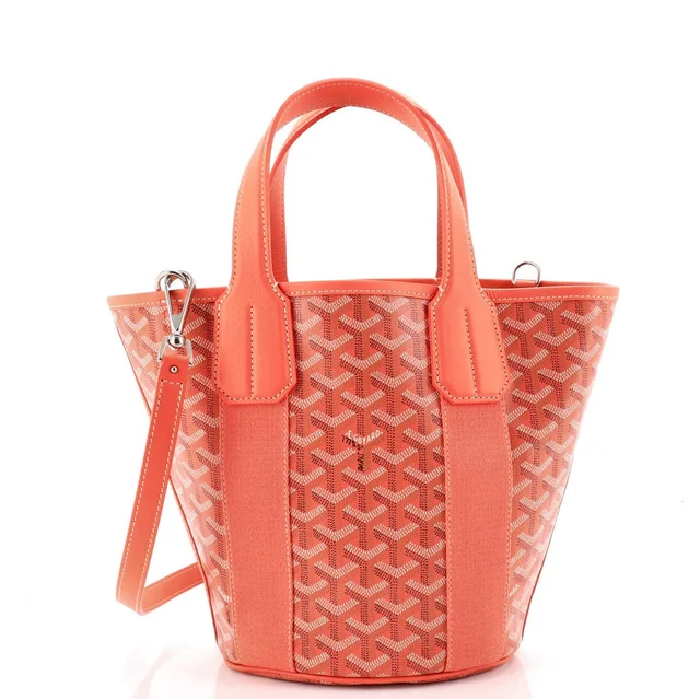 Goyard Pm Belharra Tote Coated Canvas in pink Coated canvas from Poshmark
