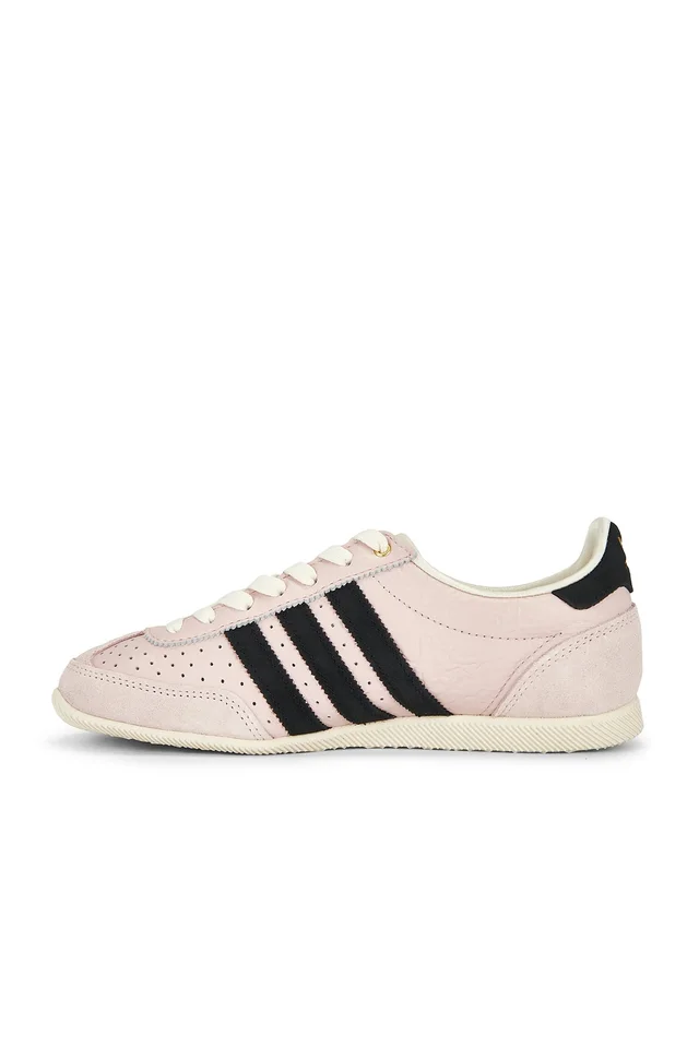 adidas Originals Japan Sneaker in Sand Pink, Core Black & Gold Metallic, photo 5 of 6 from REVOLVE (Canada)