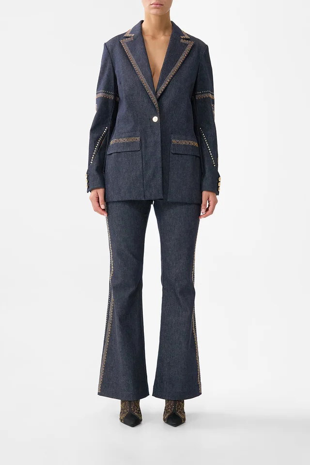 Camilla eBoutique JACKET WITH SLEEVE CUT OUT DETAIL NOTES FROM THE BLUE ROOM from CAMILLA, photo 1 of 1