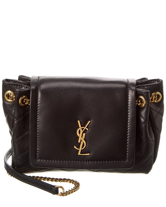 Saint Laurent Nolita Mini Leather Shoulder Bag, image 1 of 1 from Gilt