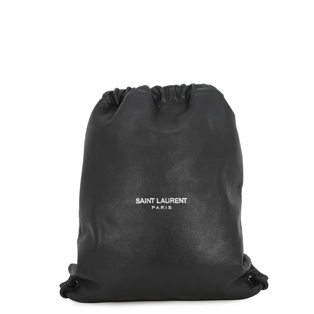 Saint Laurent Teddy Backpack Black5539190YP0E1000 Leather in Leather from GALLERY RARE