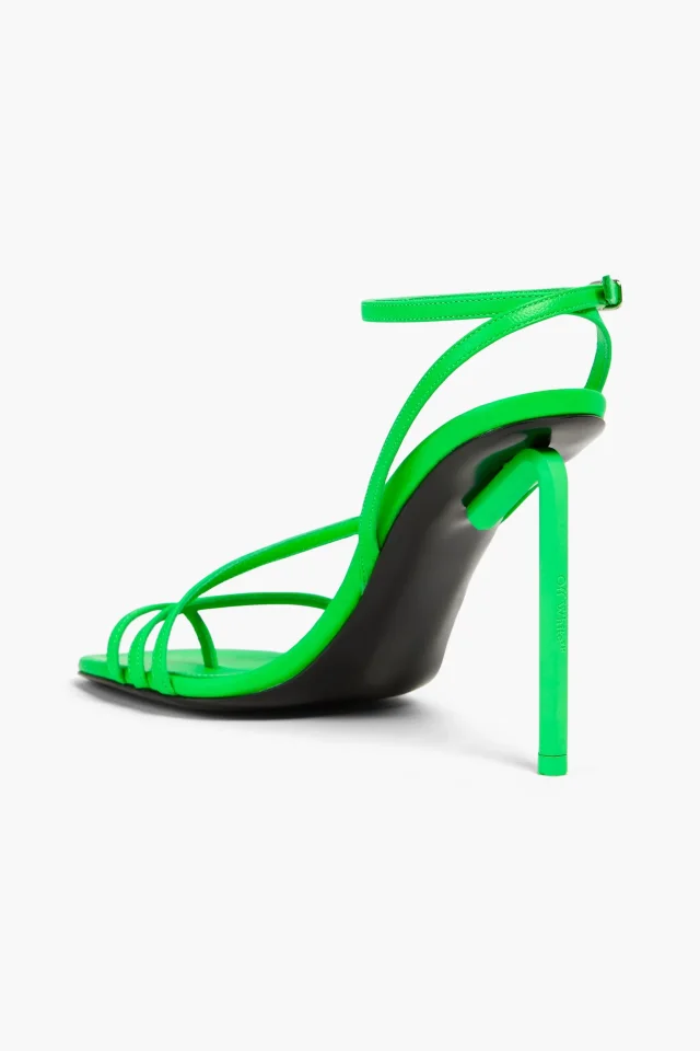 Off-White Allen Leather Sandals, photo 3 of 4 from THE OUTNET