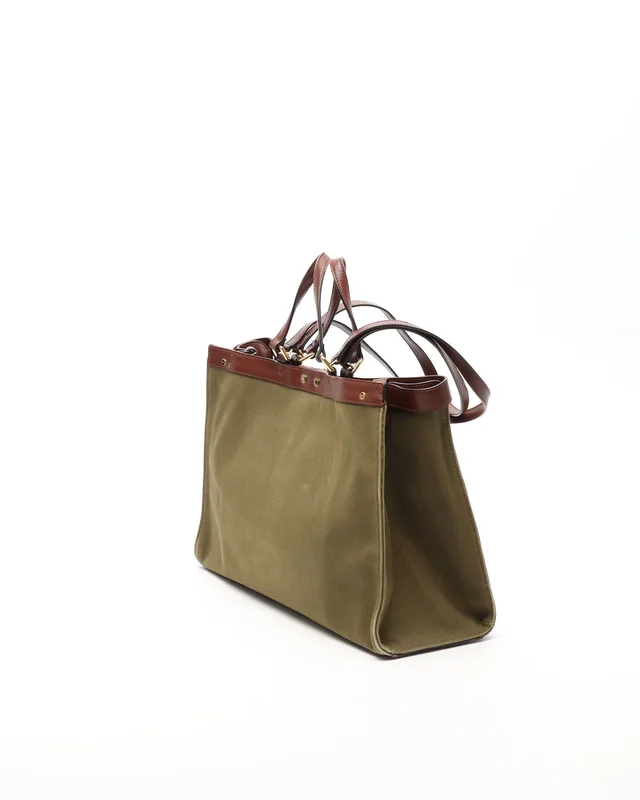 Fendi Peekaboo X Tote Bag in Canvas from A Retro Tale, photo 3 of 8