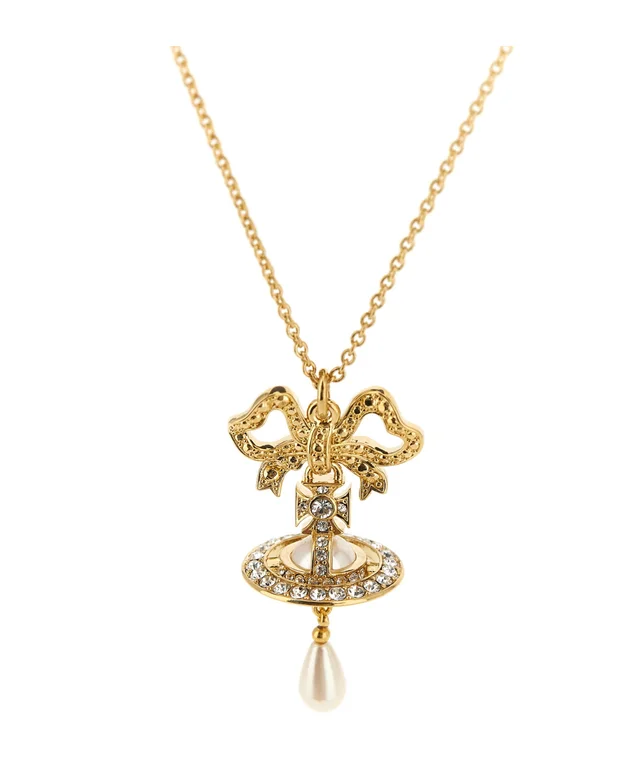 Vivienne Westwood Rigoberta Pearl Pendant Necklace, photo 3 of 5 from SENSER