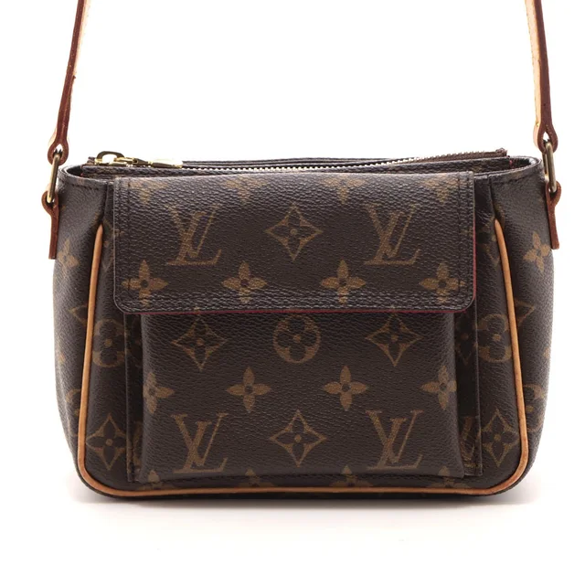 Louis Vuitton Viva-Cite PM Monogram Shoulder Bag Canvas in Canvas from The Reluxe
