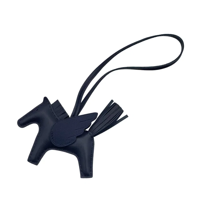 Hermès Bag Charm Rodeo Pegasus PM Blue Saphir 2025 K Stamp Agneau Milo in Blue from Luxury Promise